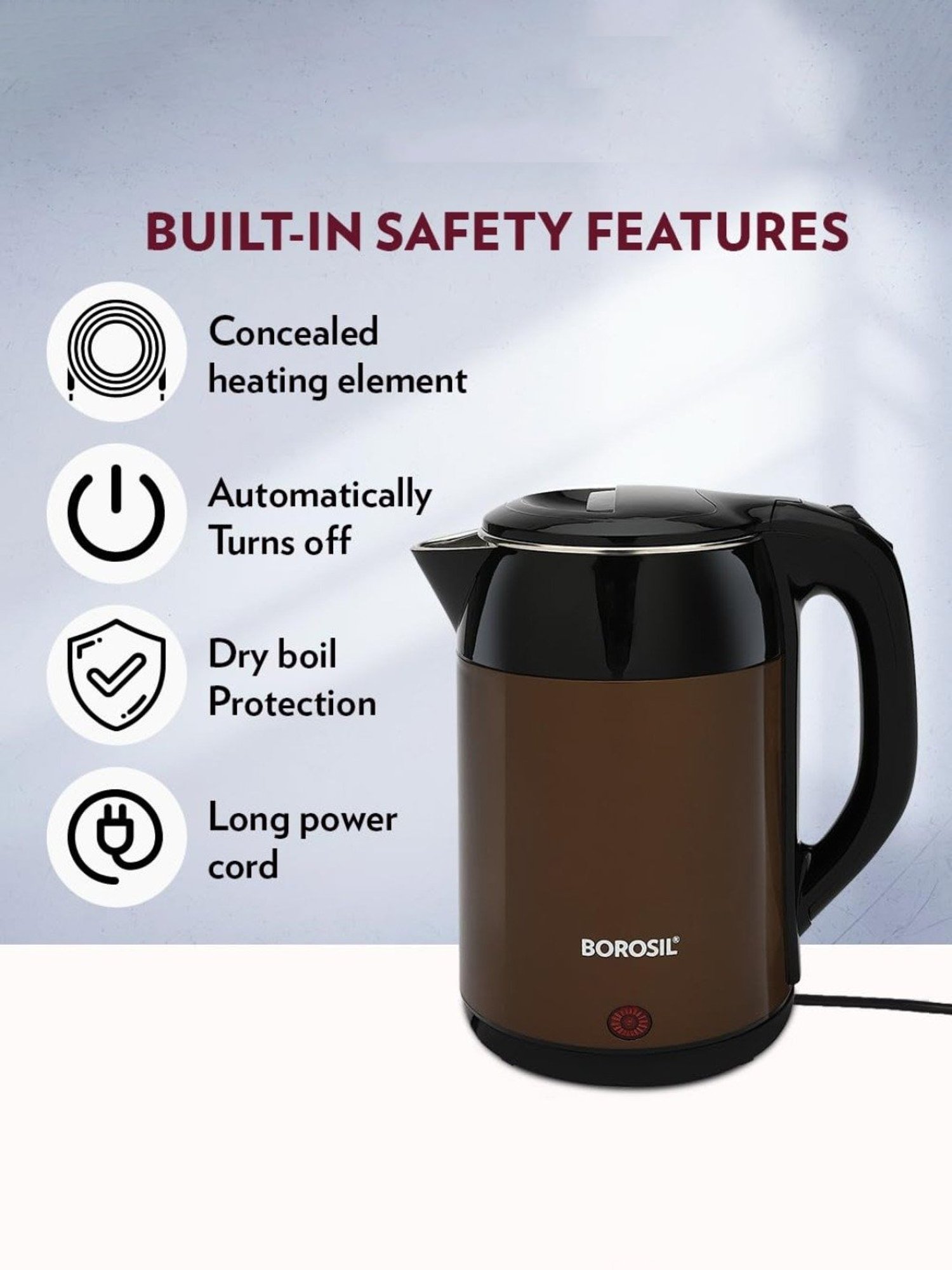 Pigeon by Stovekraft Swift Multi Cook Kettle 1.5L (Blue)