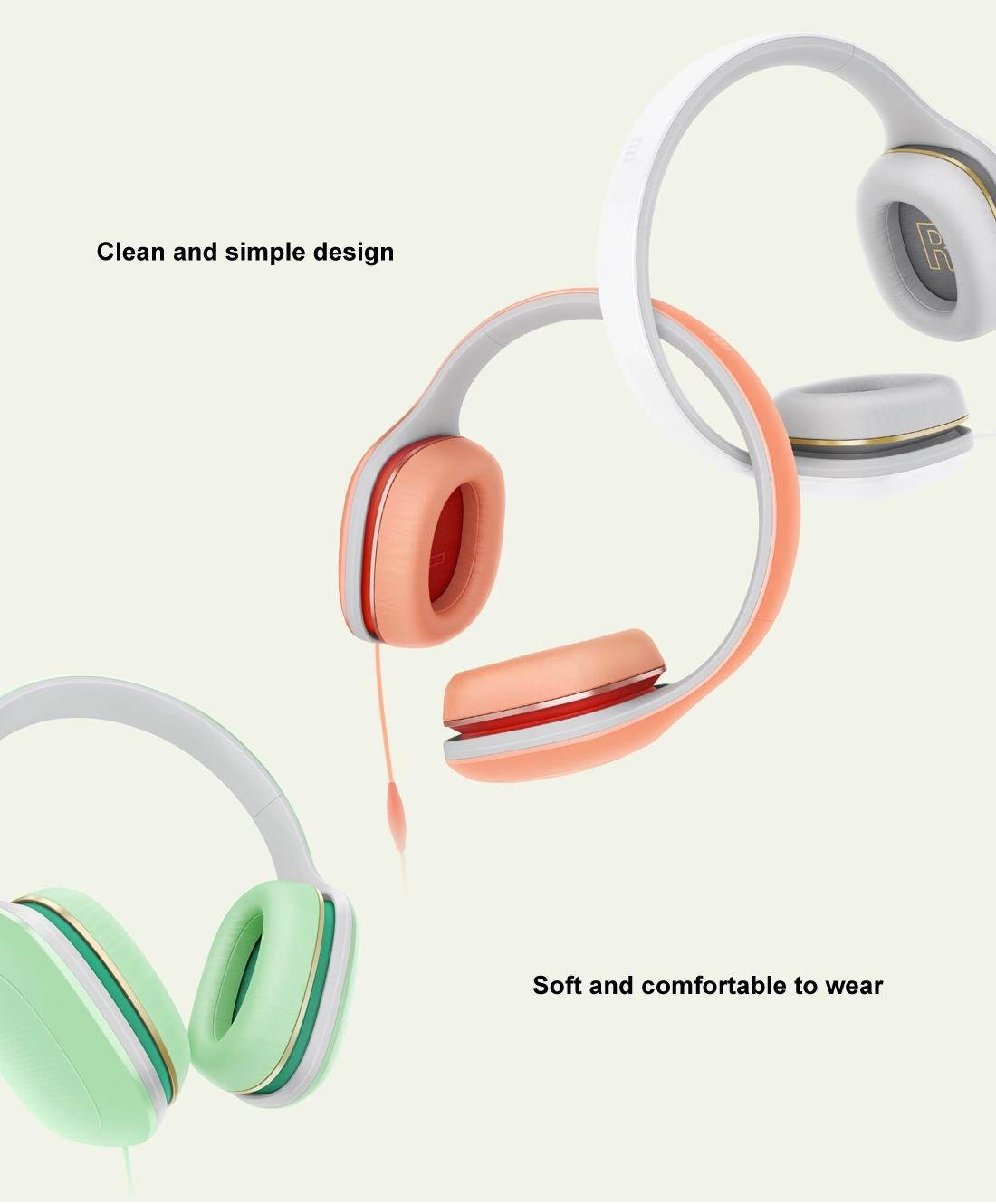 Original Xiaomi Side Panel Control Wired Headphone Stereo Bass Headset Easy Version, For iPad, iPhone, Galaxy, Huawei, Xiaomi, LG, HTC and Other Smart Phones(Green)