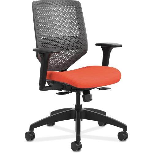 HON - HONSVMR1ACLCO46 - Solve Series ReActiv Back Task Chair, Bittersweet/Charcoal