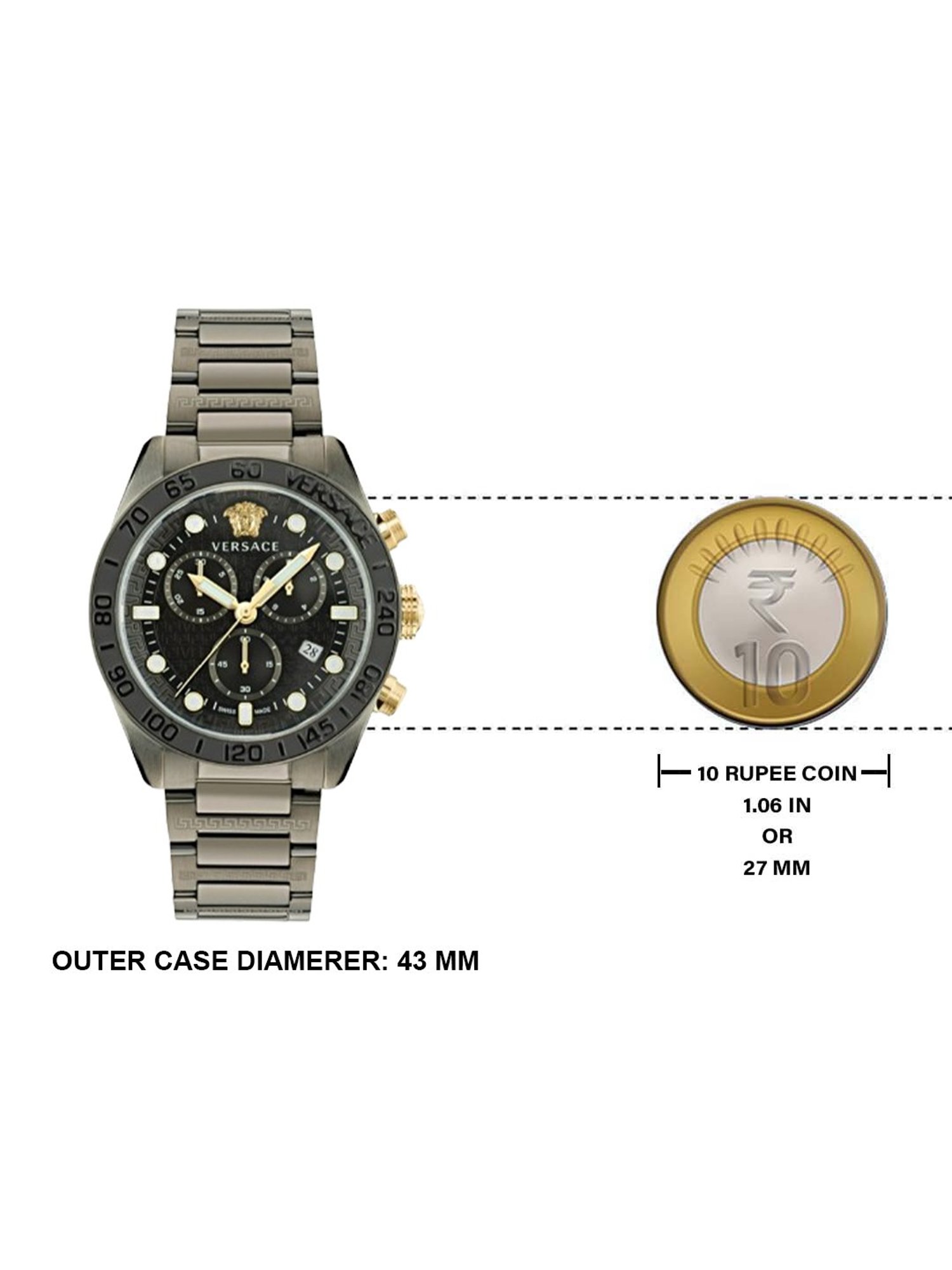 Versace VE6K00623 Chronograph Watch for Men