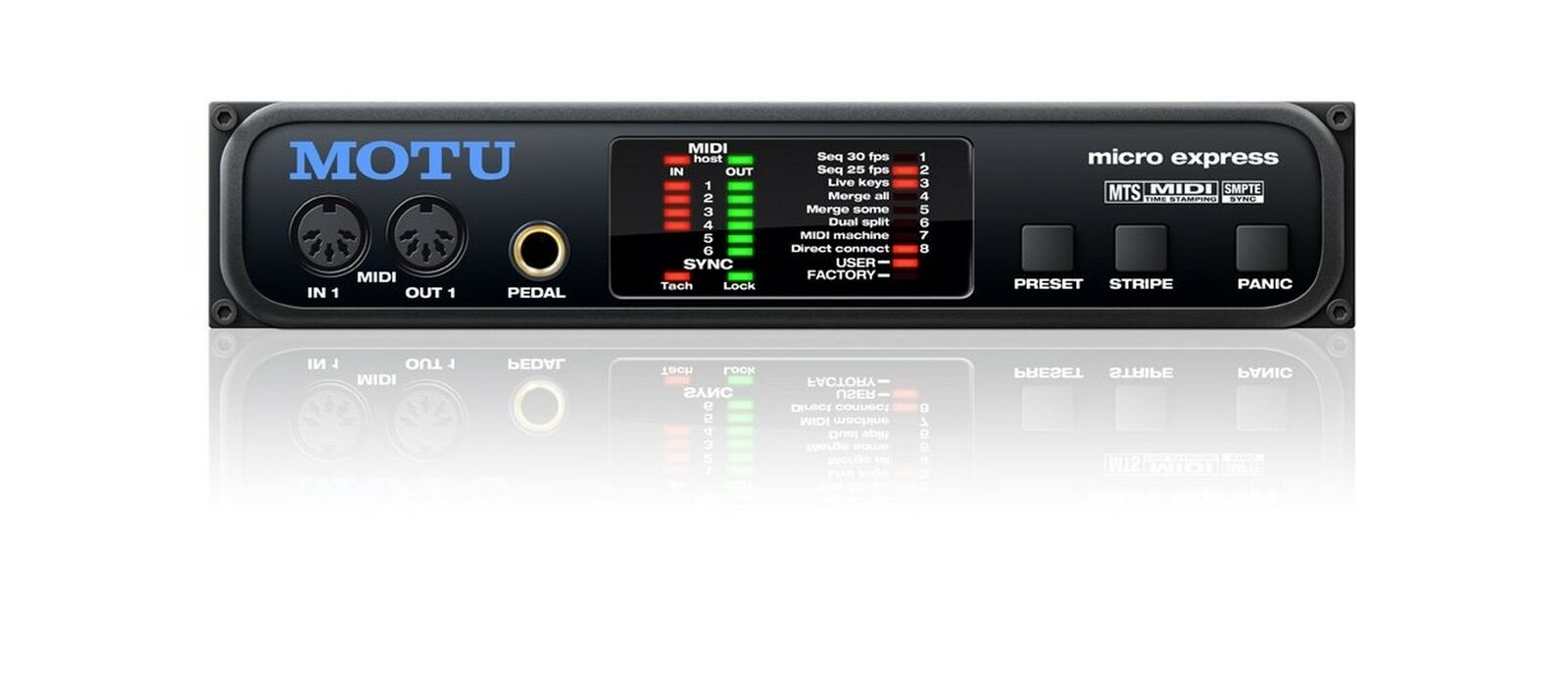 Motu Micro Express 4x6 USB MIDI Interface