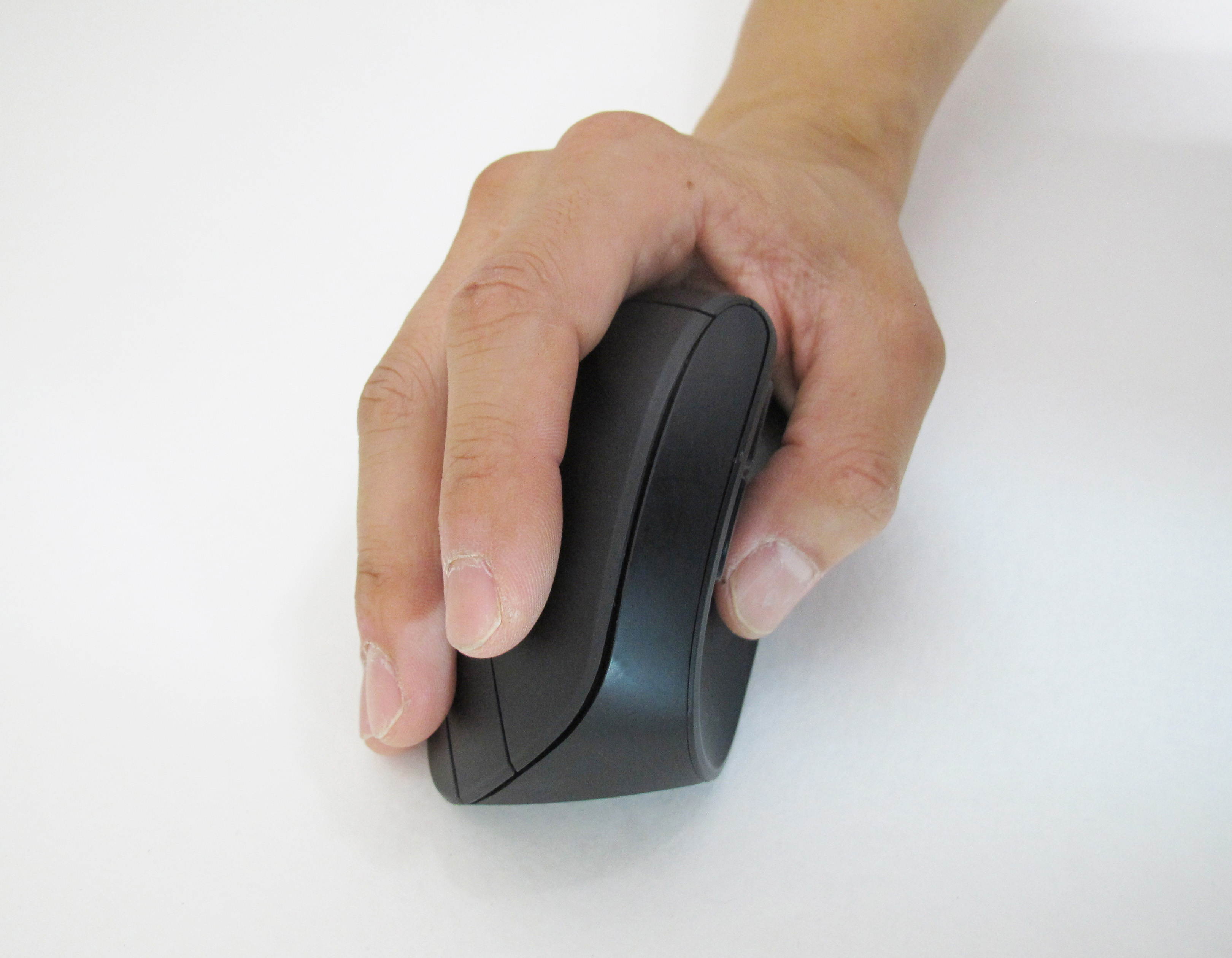 MOJO Silent Bluetooth Vertical Mouse - Wireless Optical Ergonomic Mouse w/ Adjustable Sensitivity