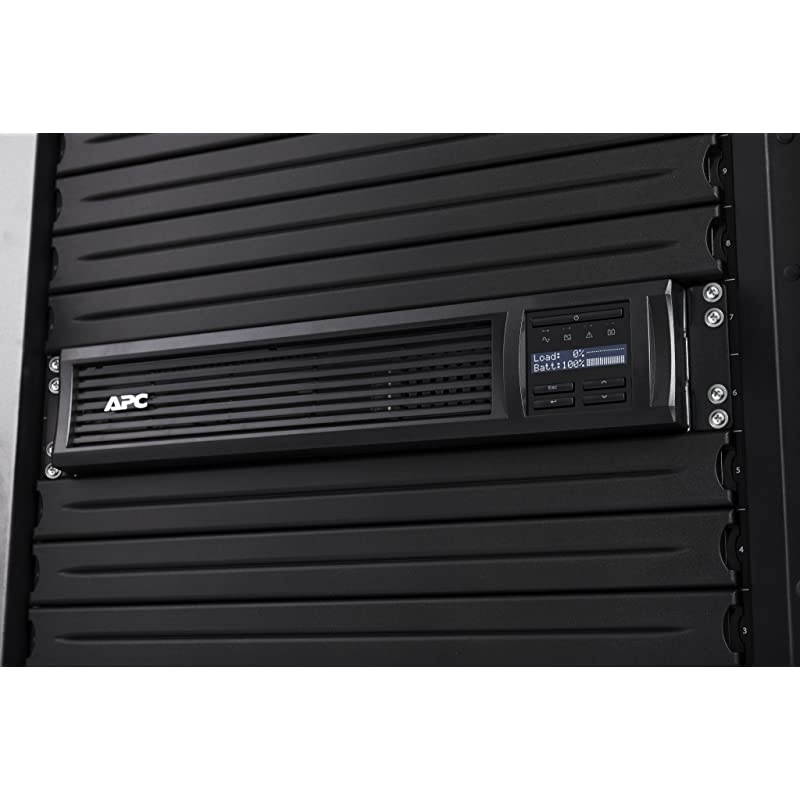 1500VA Smart UPS with SmartConnect, SMT1500RM2UC Rack Mount UPS Battery Backup, Sinewave, AVR, 120V, Line Interactive Uninterruptible Power Supply