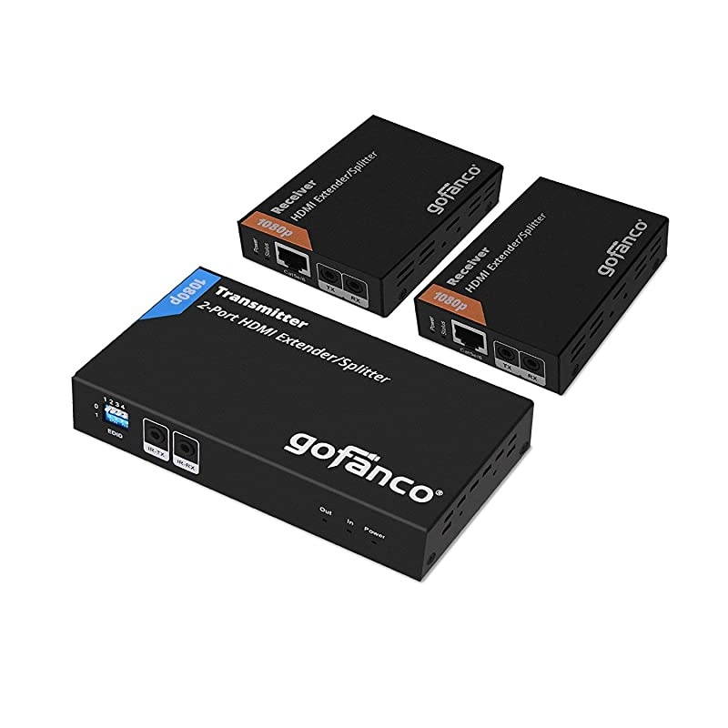 J-Tech Digital Premium Quality SPDIF TOSLINK Digital Optical Audio 1x3 Splitter (One Input 3 Outputs)