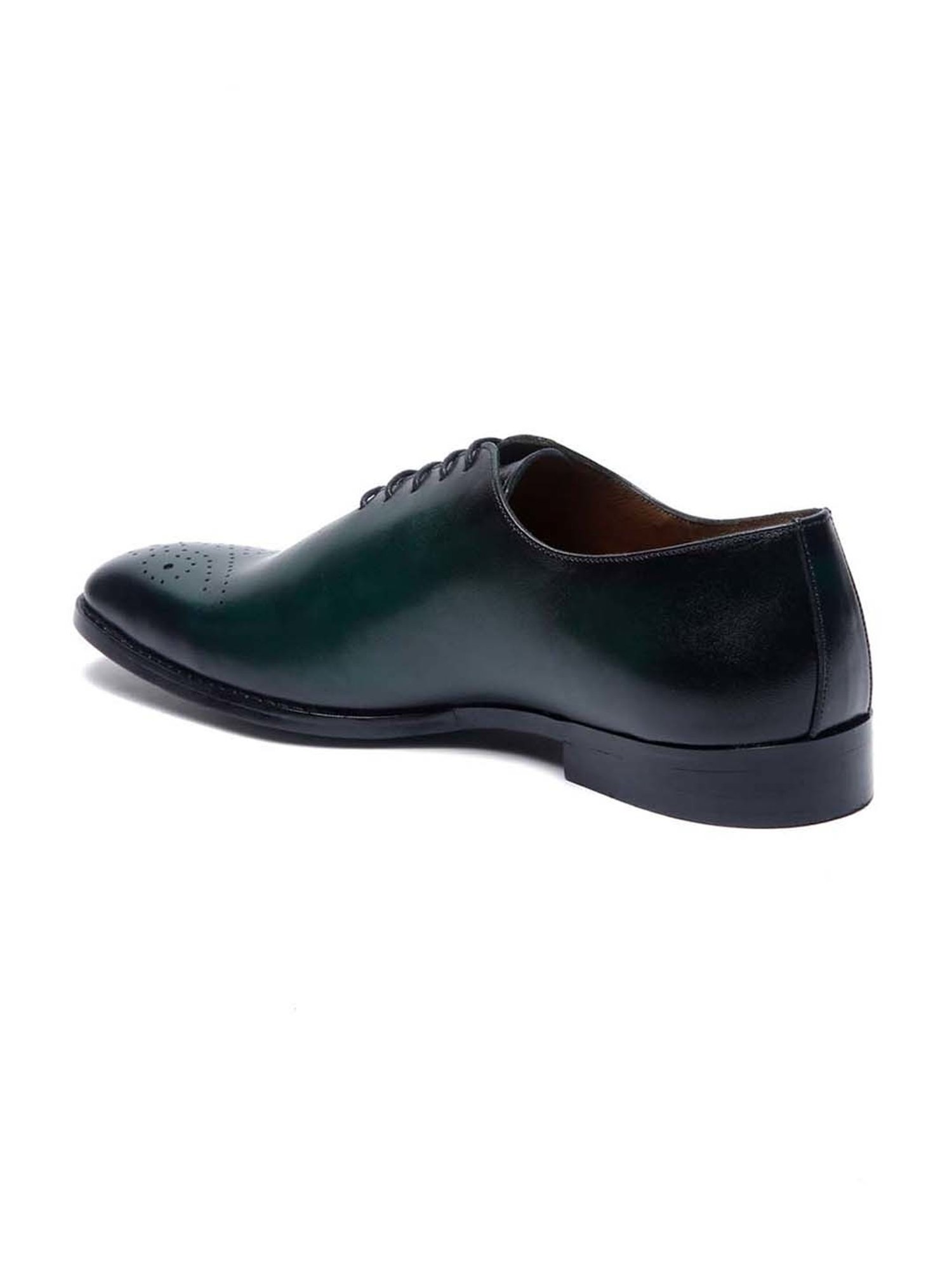Louis Stitch Men's Forest Green Oxford Shoes