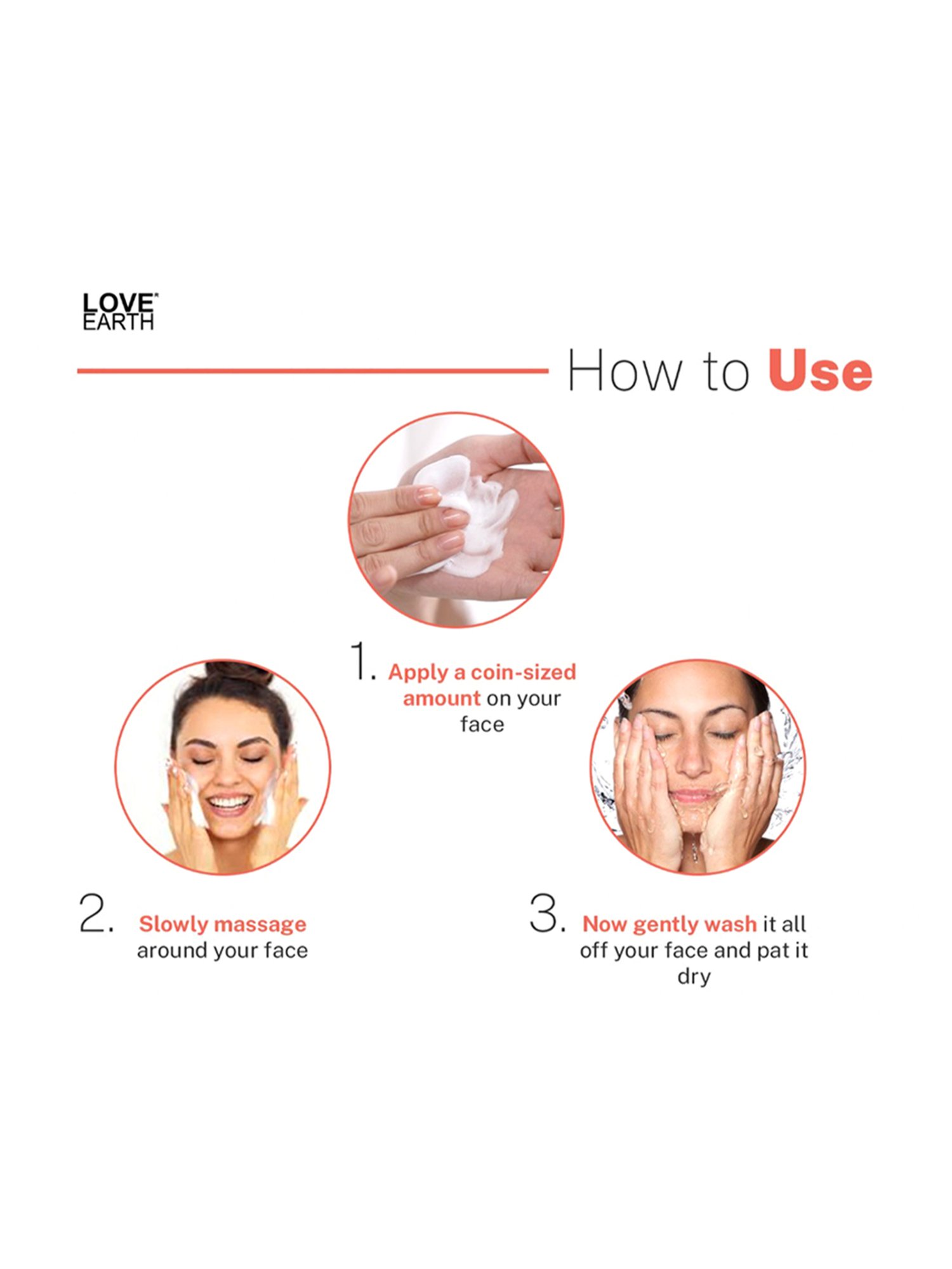 Globus Naturals Rice Ceramide Radiance Face Wash - Pack of 3