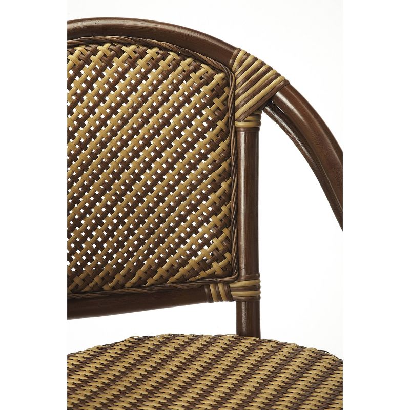 Renata Rattan Barstool Brown - Butler Specialty