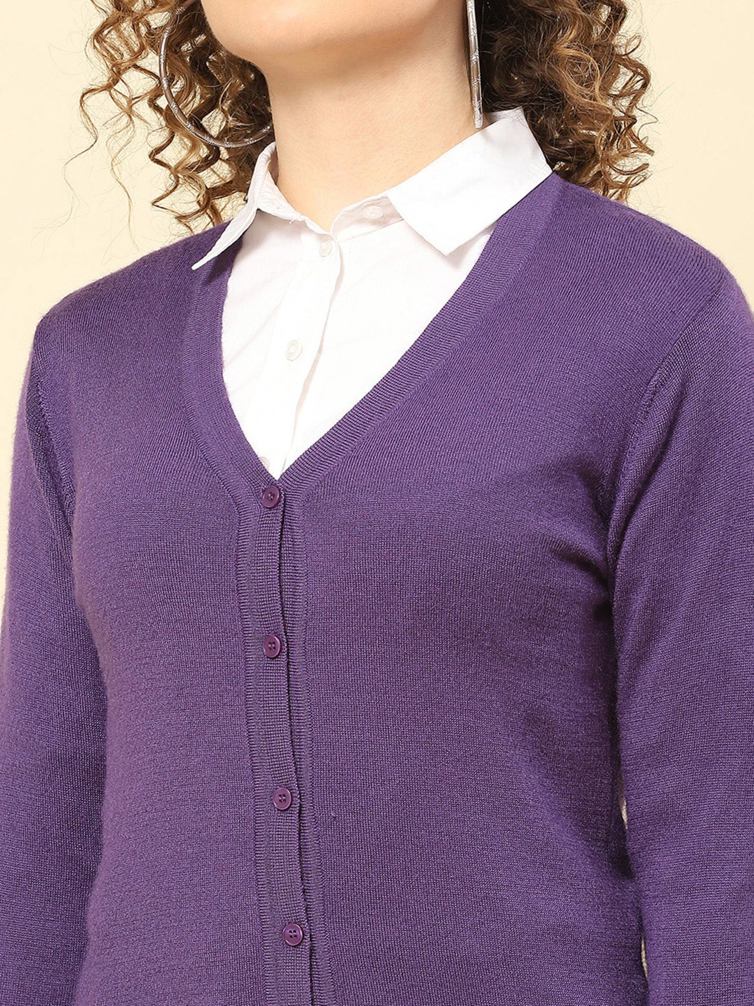 Monte Carlo Purple Cardigan