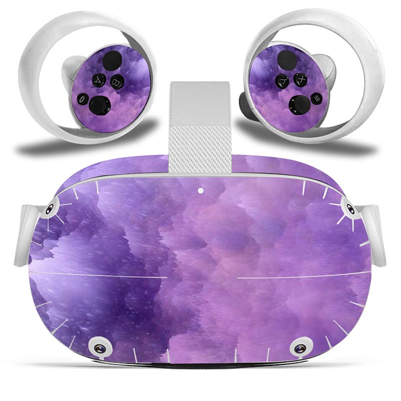 2 Pairs Oculus Quest 2 Elite Washable Silicone Handle Protective Cover