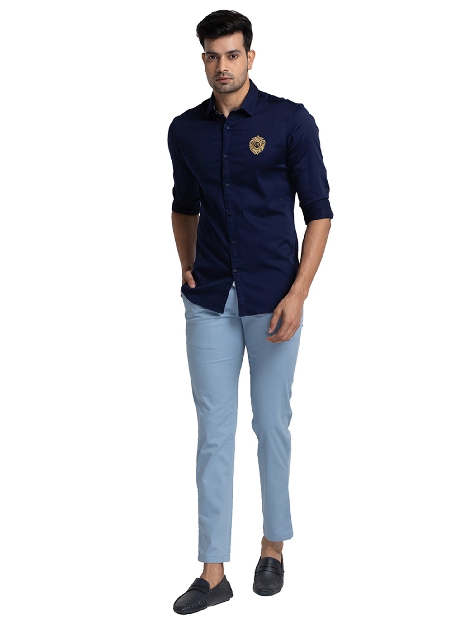Raymond Indigo Slim Fit Shirt