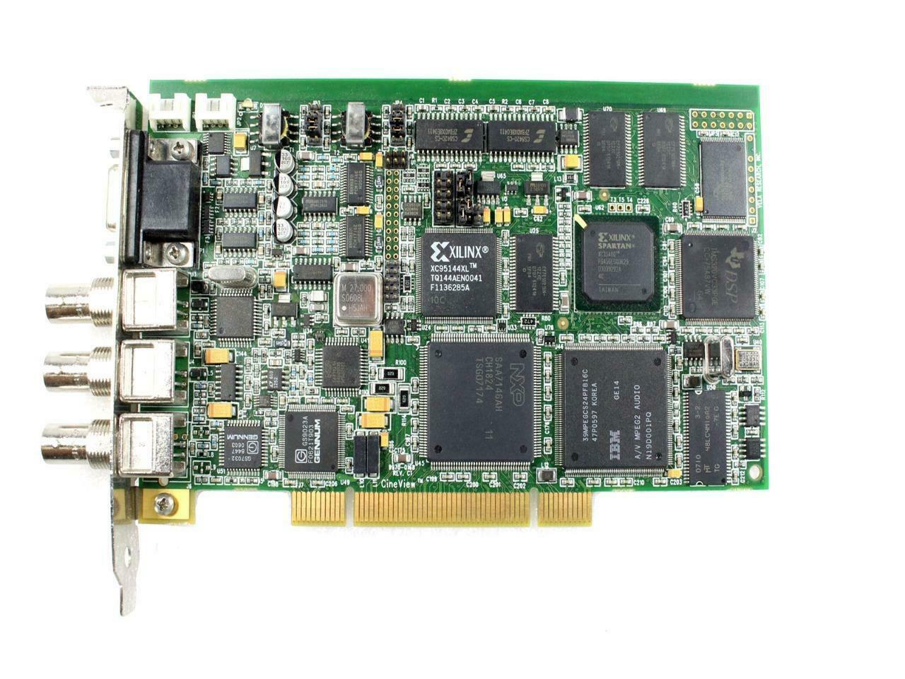 Genuine Teltronics VELA Research SDI 10 Bit SD/HD-SDI PCI Express Capture Card 3V9970-0168