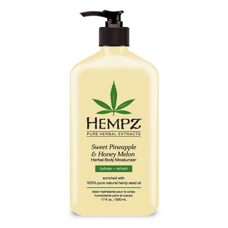 Hempz Sweet Pineapple and Honey Melon Herbal Body Moisturizer - 17oz