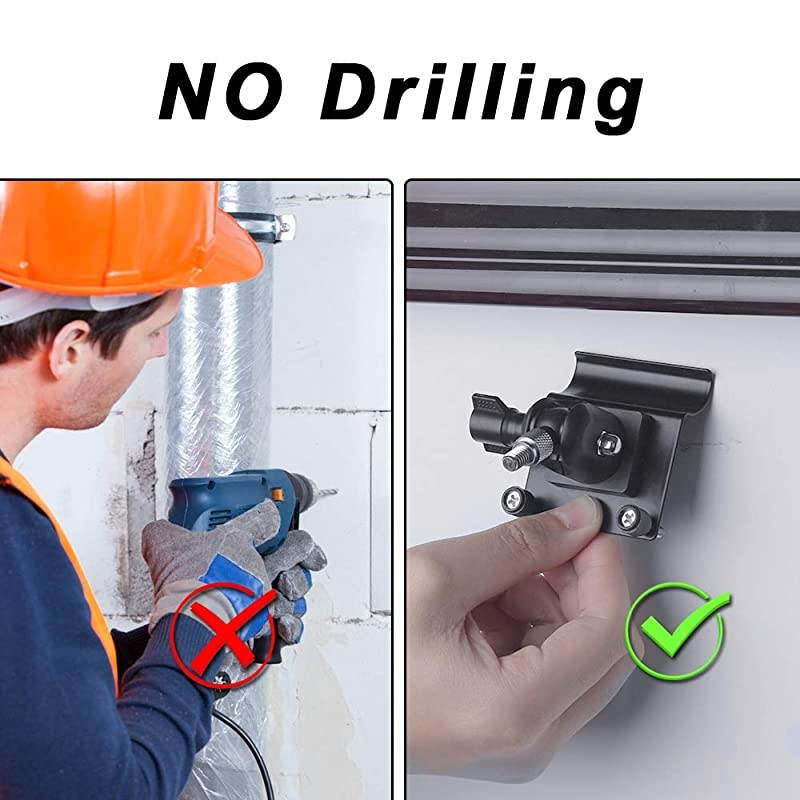 Vinyl Siding Clip for Arlo Pro 4/Pro 3/Pro 2/Ultra 2/Ultra/Arlo Essential/eufy Cam/Roelink ZUMIMALL, Vinyl Siding Hook Hanger for More Cameras(Black, 1Pack by )