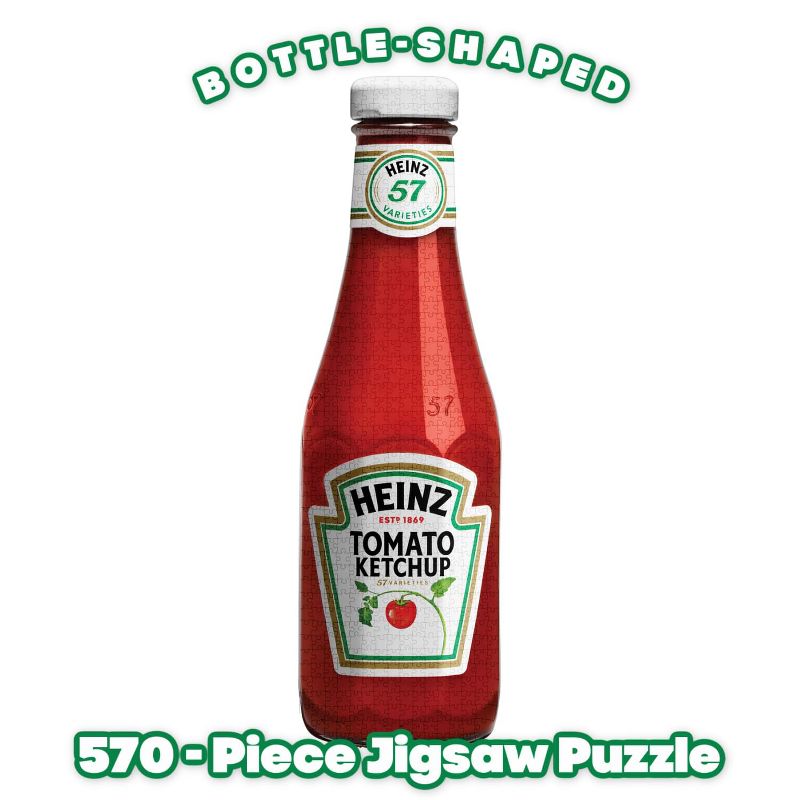 Toynk Heinz Ketchup Bottle 570 Piece Jigsaw Puzzle For Adults And Kids
