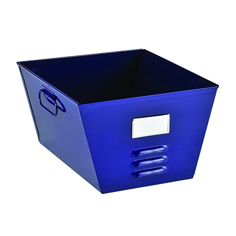 Storage Tub with Locker Design 75 x 1243 x 1144 Inches Blue 20610008