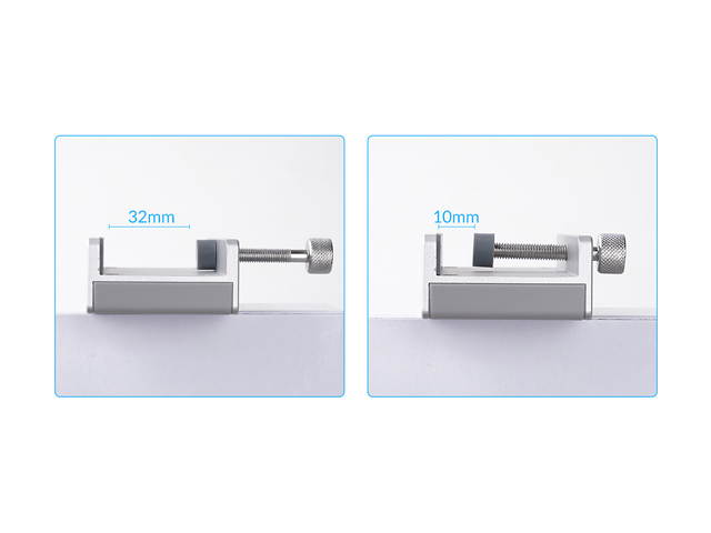 ORICO MH2AC-U3 Aluminum 2 Ports USB 3.0 Clip-type HUB With SD Card Reader For Desktop Laptop Clip Range 10-32mm With 4.95FT ( 1.5Meter) Date Cable - Silver