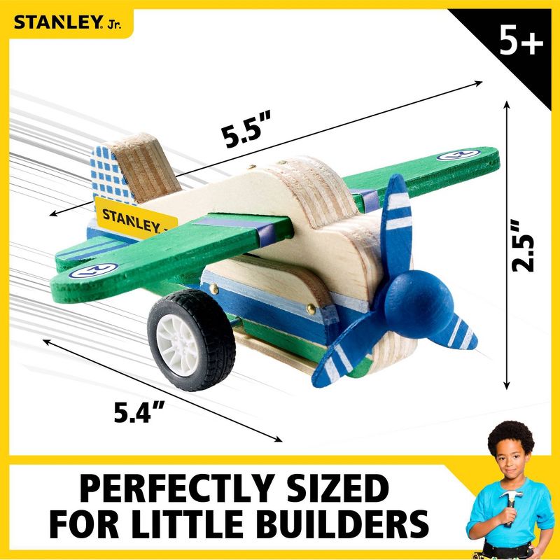 Stanley Jr. DIY Pull Back Airplane Kit