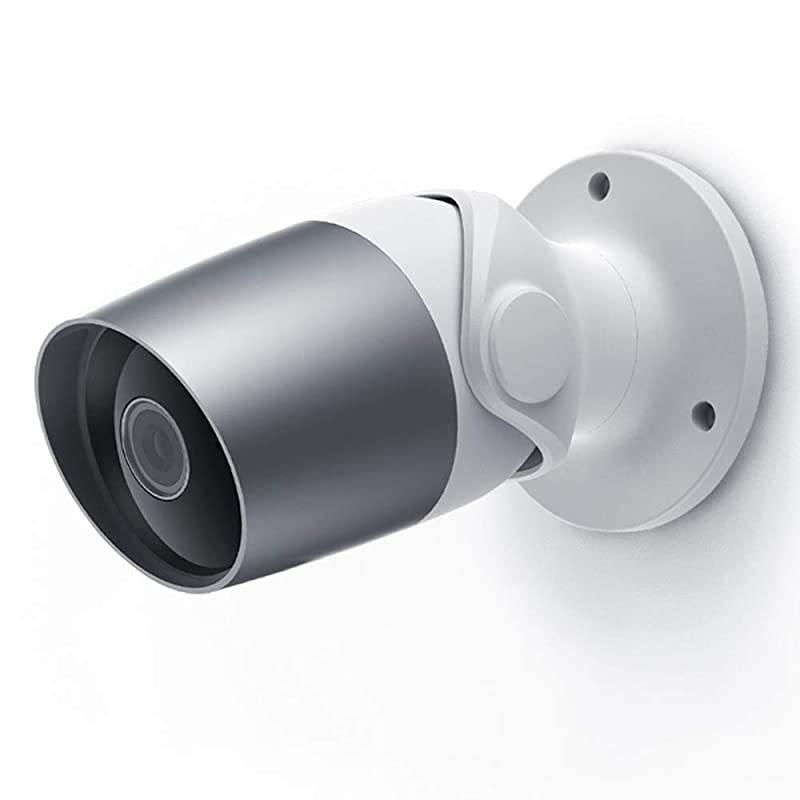 Outdoor Security Camera,  Smart 1080p WiFi IP Camera with Alexa Voice Control, IP65 Waterproof Surveillance System, Night Vision, 2-Way Audio, Motion Detection, Remote Access from Smartphone