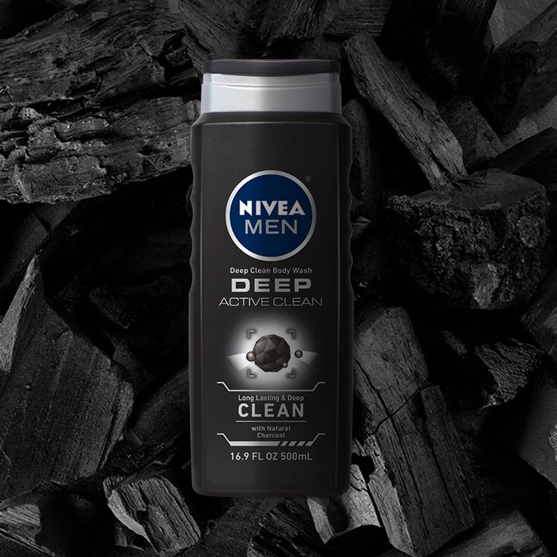 NIVEA Men Active Clean Body Wash - 16.9oz