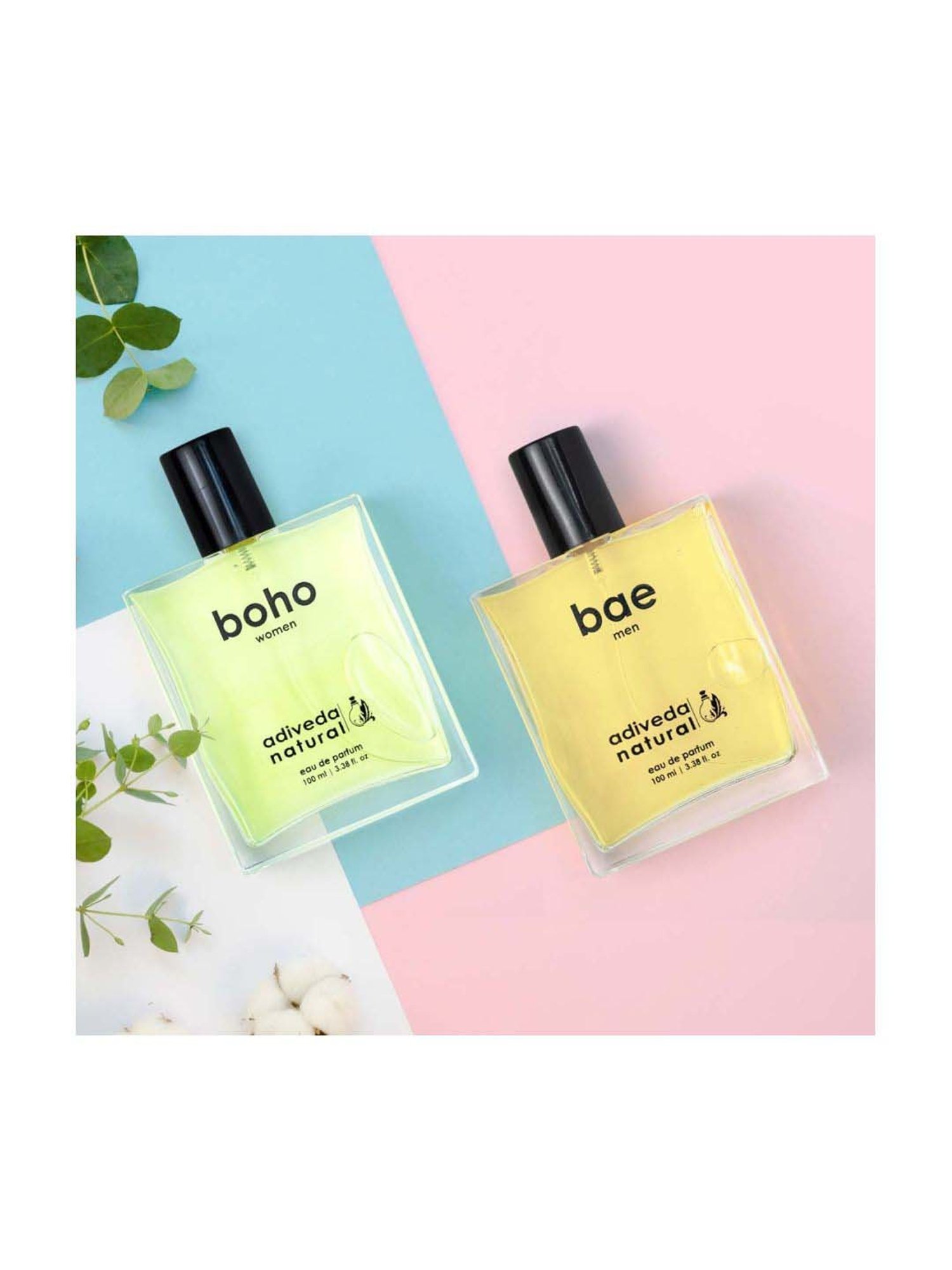 Adiveda Natural Bae and Boho Perfume Gift Set