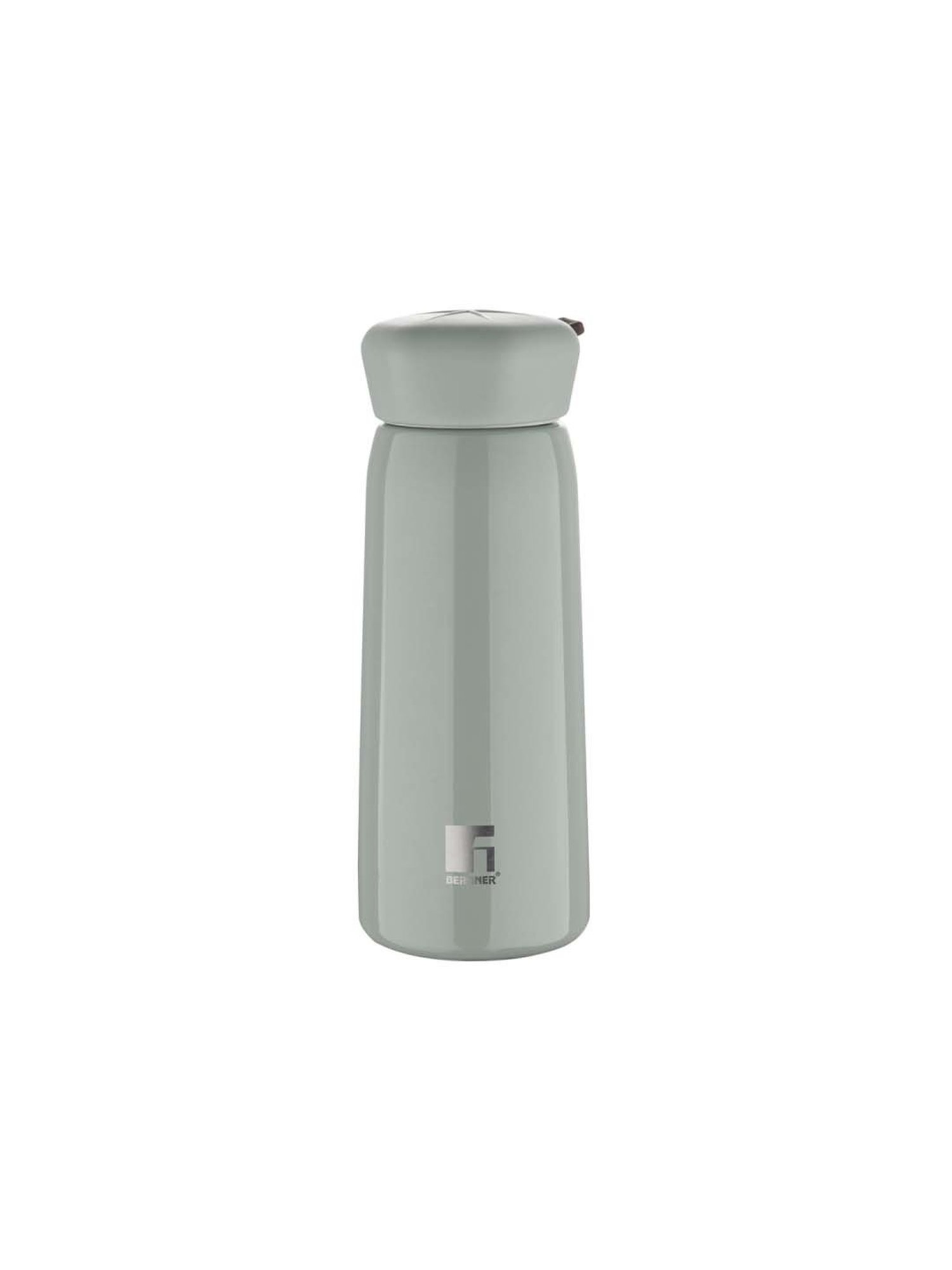 Bergner Walking Grey Stainless Steel Thermosteel Hot and Cold Bottle (0.4 L)