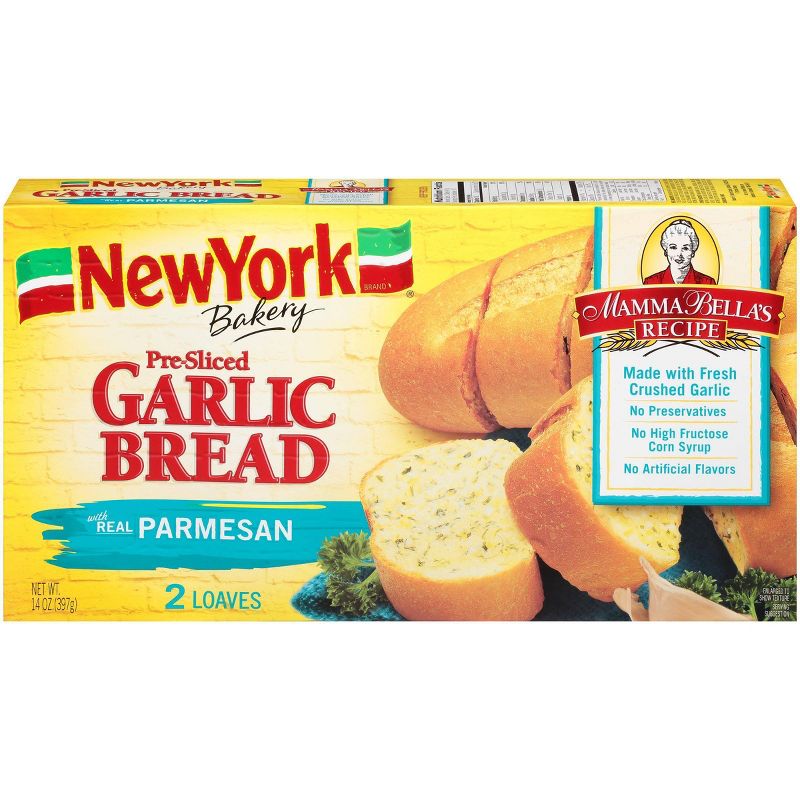 New York Bakery Frozen Breadsticks with Garlic - 10oz