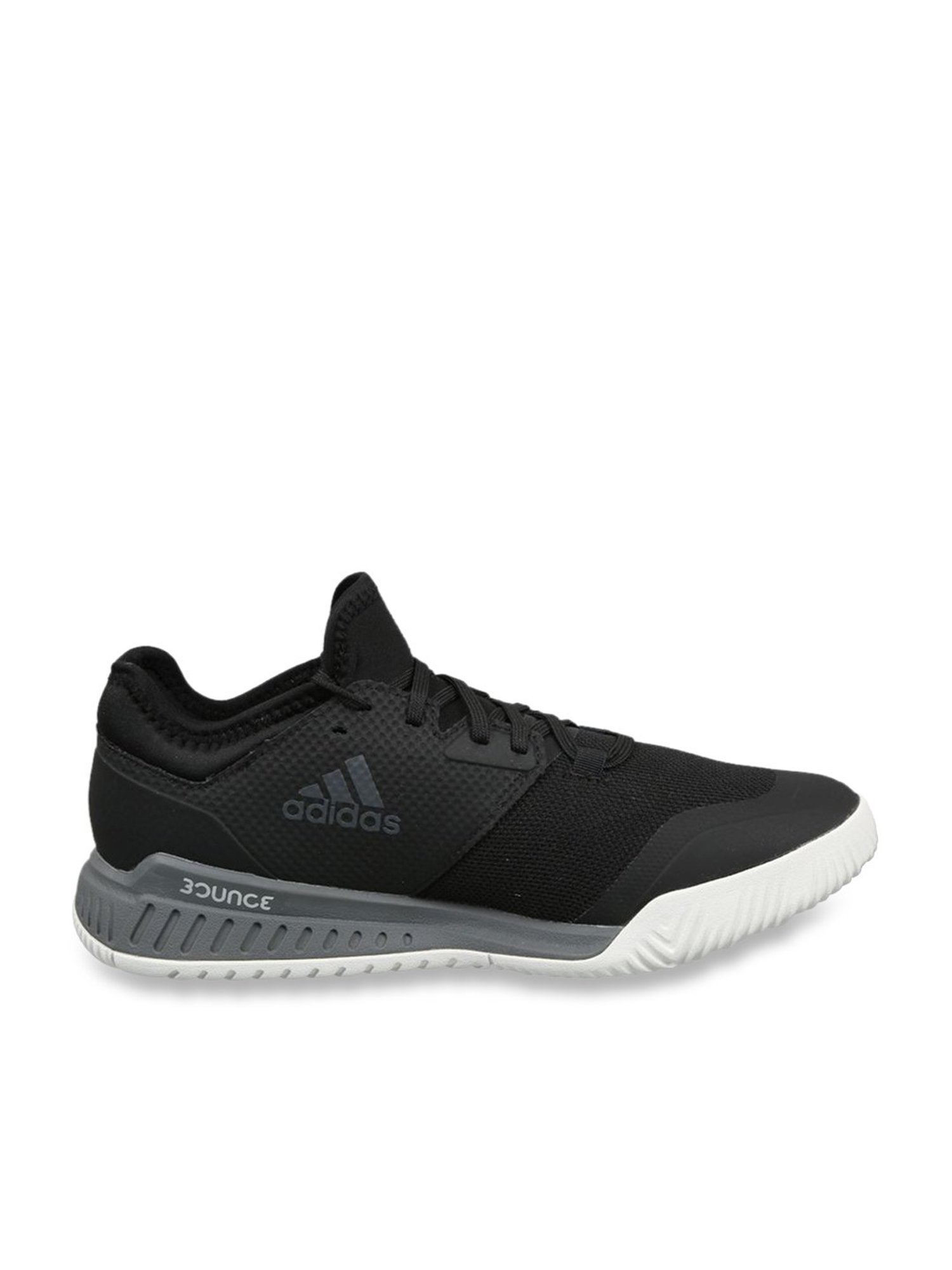 Adidas Men's Court Team Bounce Core Black Indoor Court Shoes