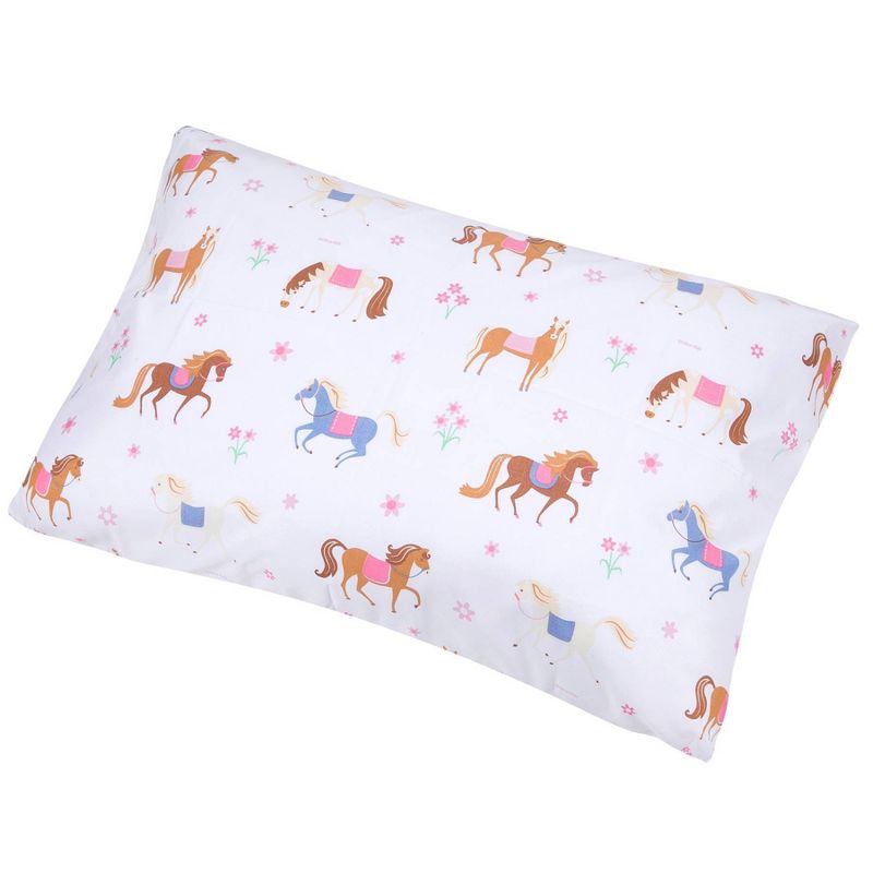 4pc Toddler Horses Microfiber Bed in a Bag - WildKin