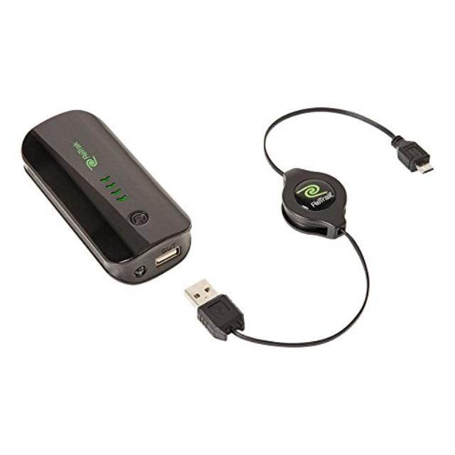 Retrak Etespb4 4000Mah Power Bank Retract Musb Cbl