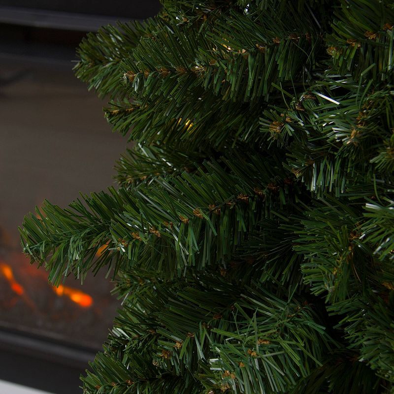 5.5ft Easy Treezy Pre-Lit LED Natural Easy Setup Artificial Christmas Tree