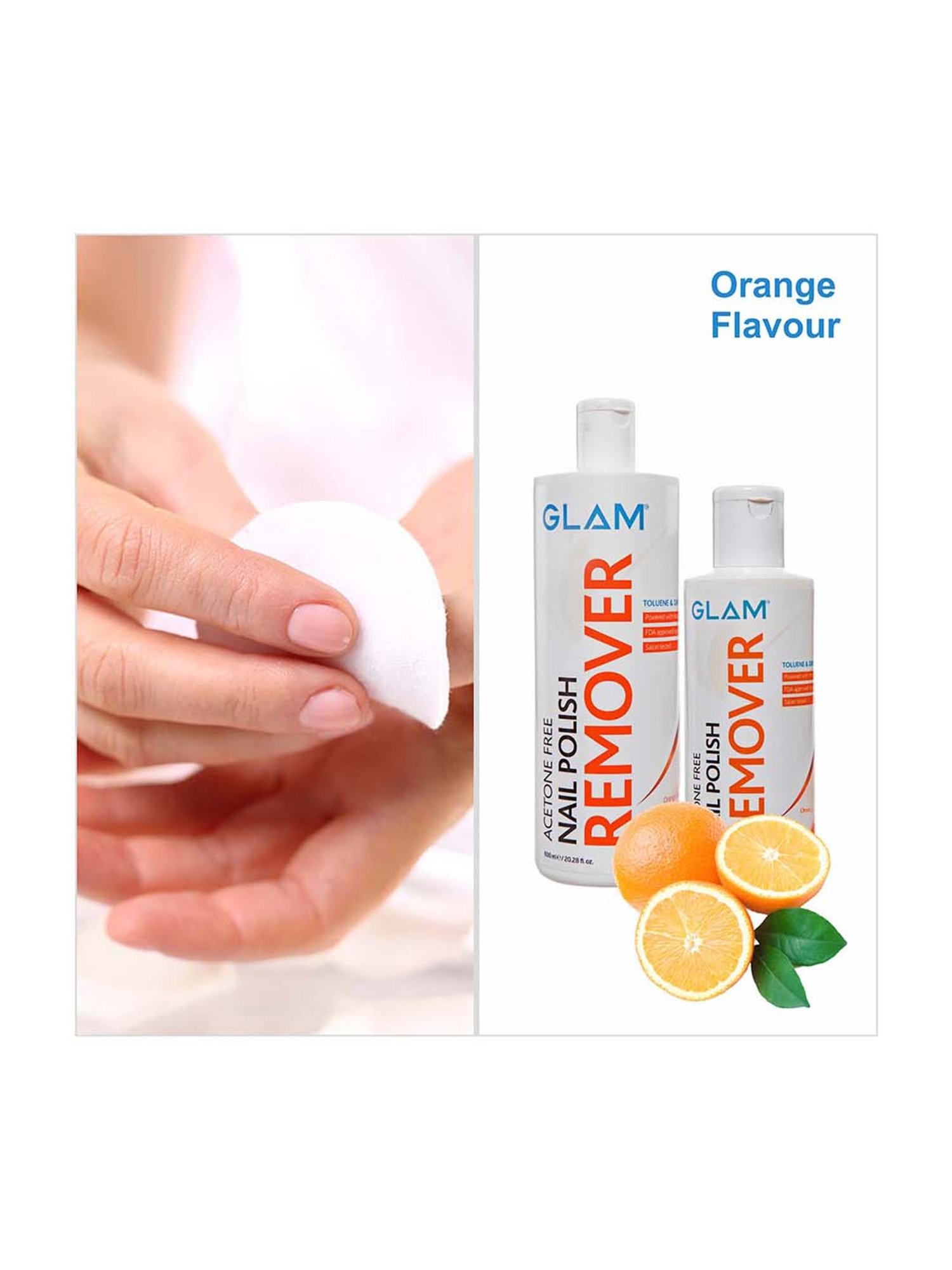 GLAM Nail Wipes Lavender Fragrance - 36 Wipes