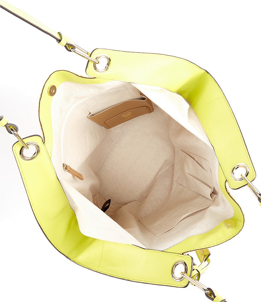 Kurt Geiger London Kensington Llama Straw Basket Bag