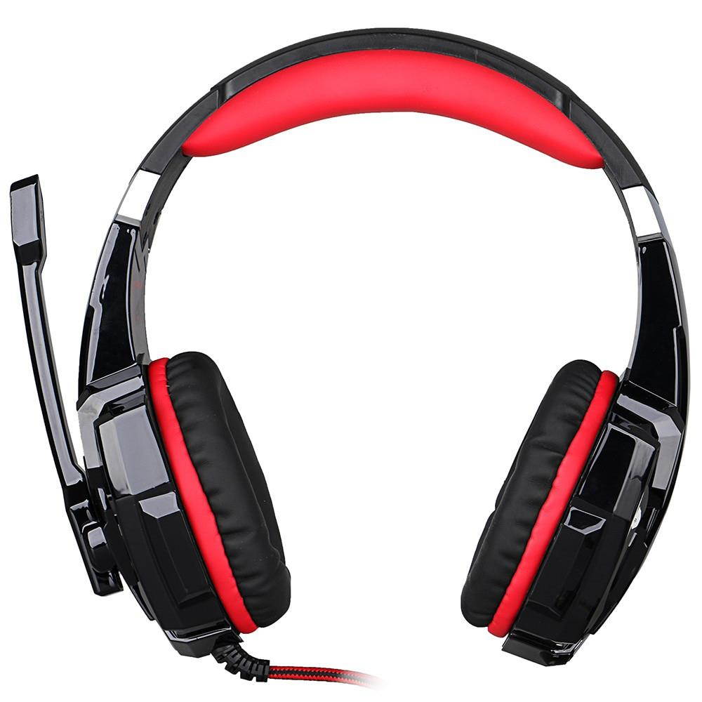 G9000 Stereo Gaming Headphone Computer Game Headset Earpieces Headphone Earbuds Headset with Mic Light for PC  Phone