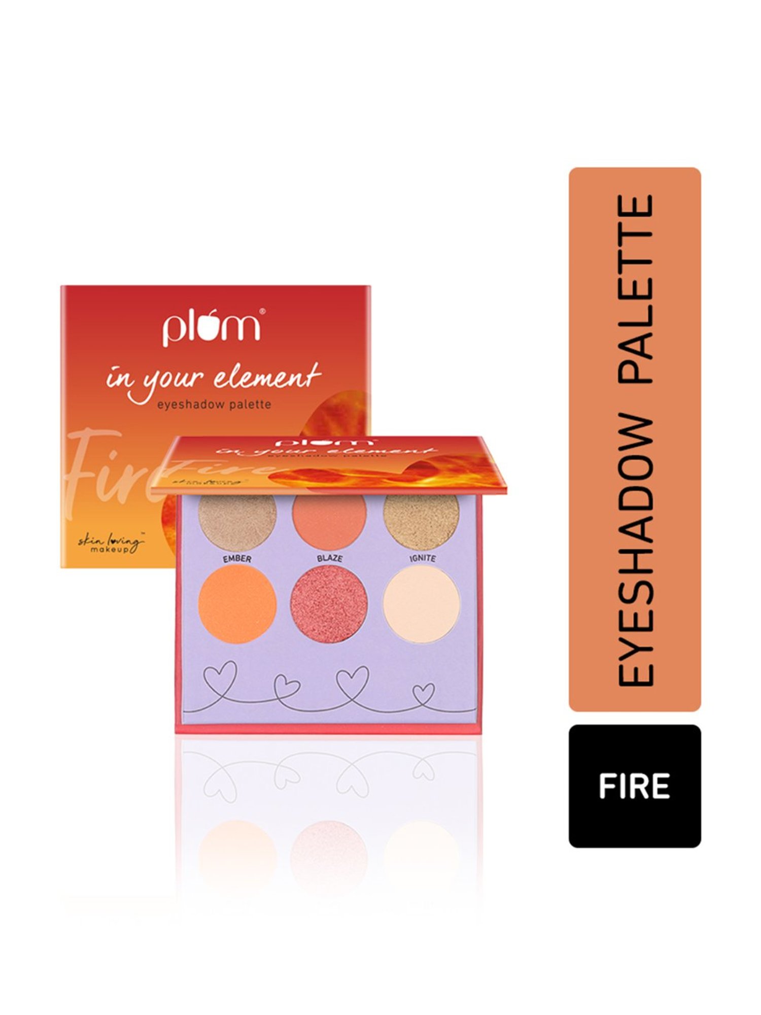 Plum In Your Element Eyeshadow Palette Fire - 10 gm
