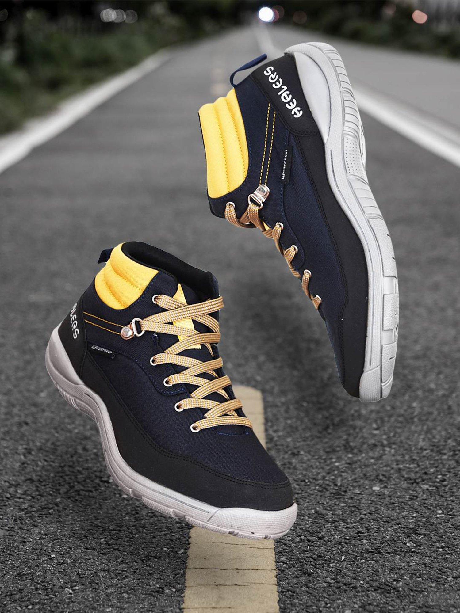 Healers by Liberty Men's RACE-1 Navy Casual Boots