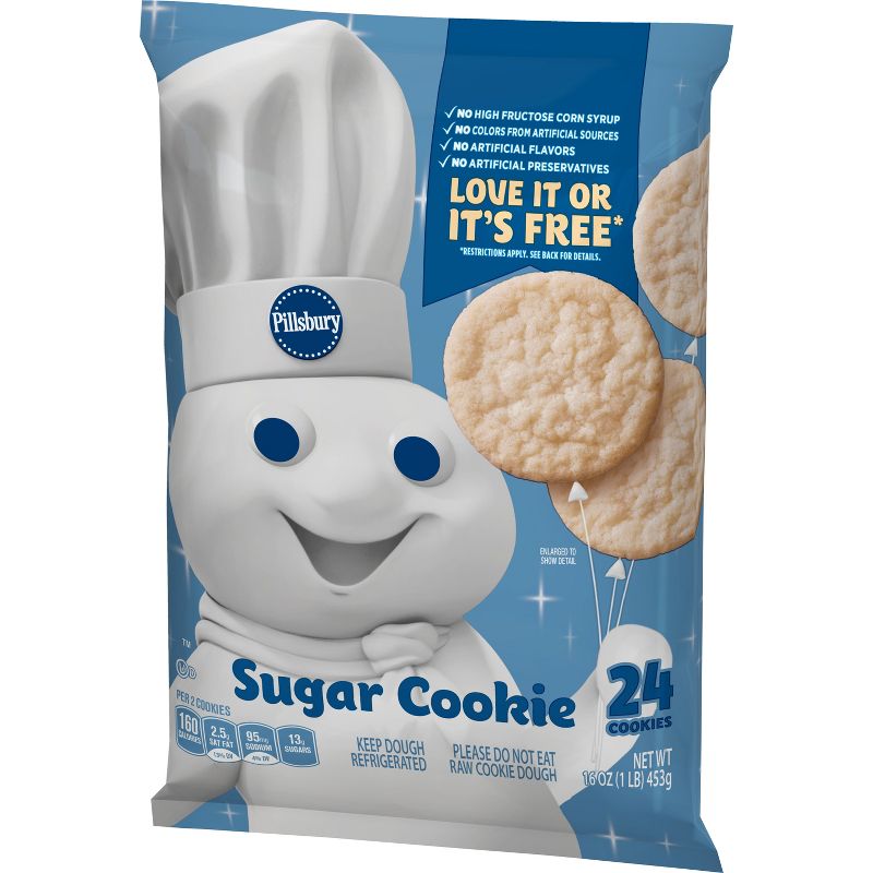 Pillsbury Sugar Cookie Dough - 16oz/24ct