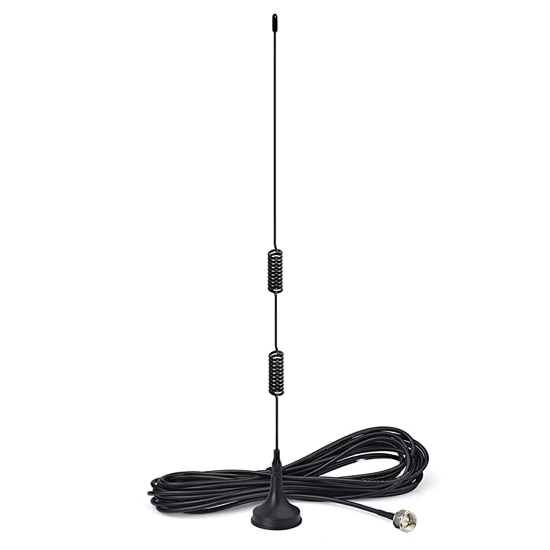 FM Antenna Magnetic Base FM Radio Antenna for Pioneer Onkyo Yamaha Marantz Sherwood Indoor Digital HD Radio FM Radio Bluetooth Home Stereo Receiver AV Audio Vedio Home Theater Receiver Tuner