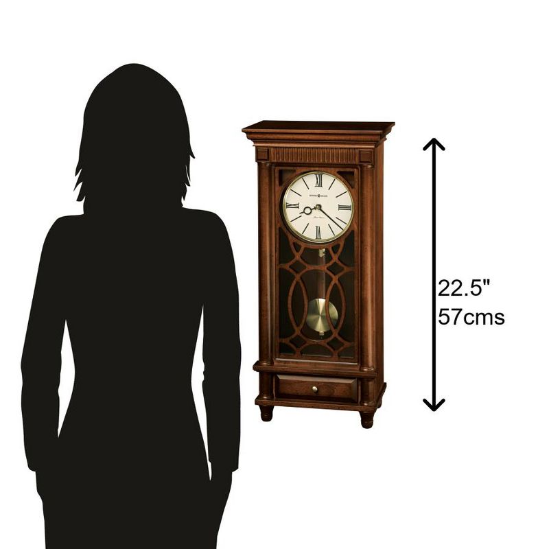 Howard Miller 635170 Howard Miller Lorna Mantel Clock 635170 Tuscany Cherry