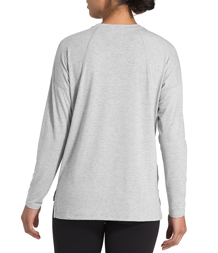 The North Face Long Drop Shoulder Sleeve Hi-Low Workout Tee