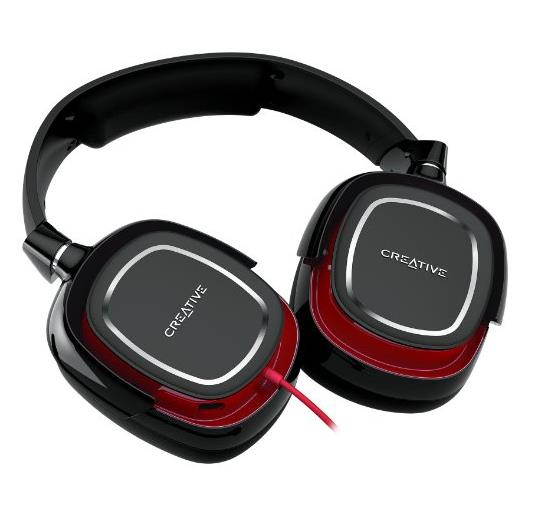Creative Draco HS880 Foldable Gaming Headset with Detachable Mic