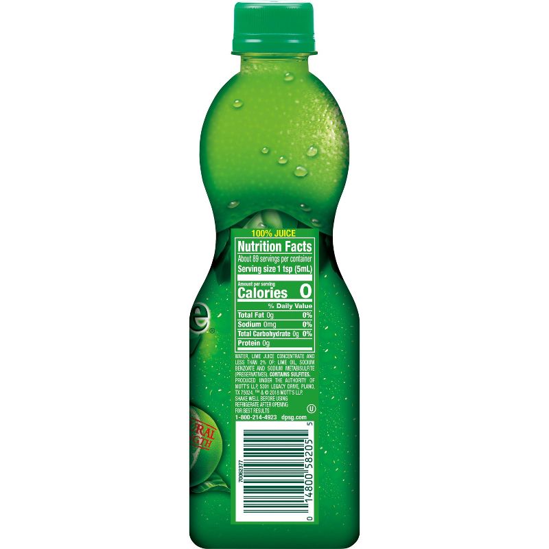 ReaLime 100% Lime Juice - 15 fl oz Bottle