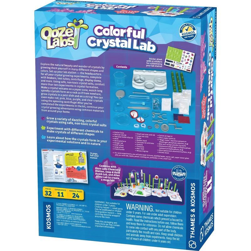 Thames & Kosmos Ooze Labs Colorful Crystal Lab