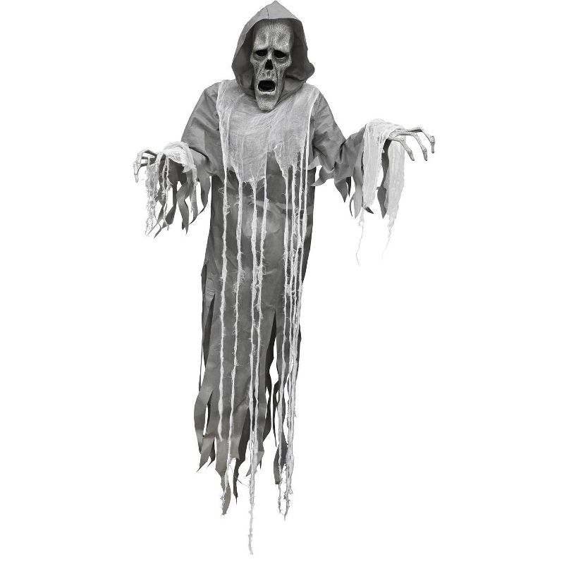 Halloween 34.0" 33" Light Up Wicked Witch Lighted Trick Treat  -  Decorative Holiday Scene Props