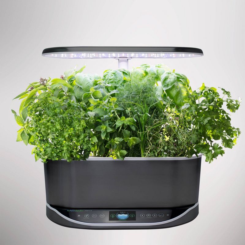 Bounty Elite Platinum Planter Set Black - Aerogarden