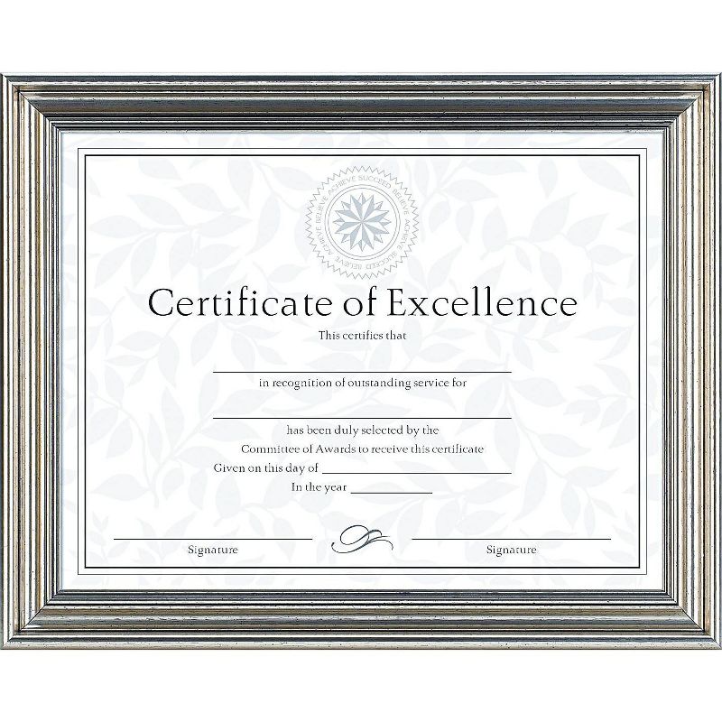 DAX Document Frame, Antique Bronze, 8 1/2 x 11 N1818N3T