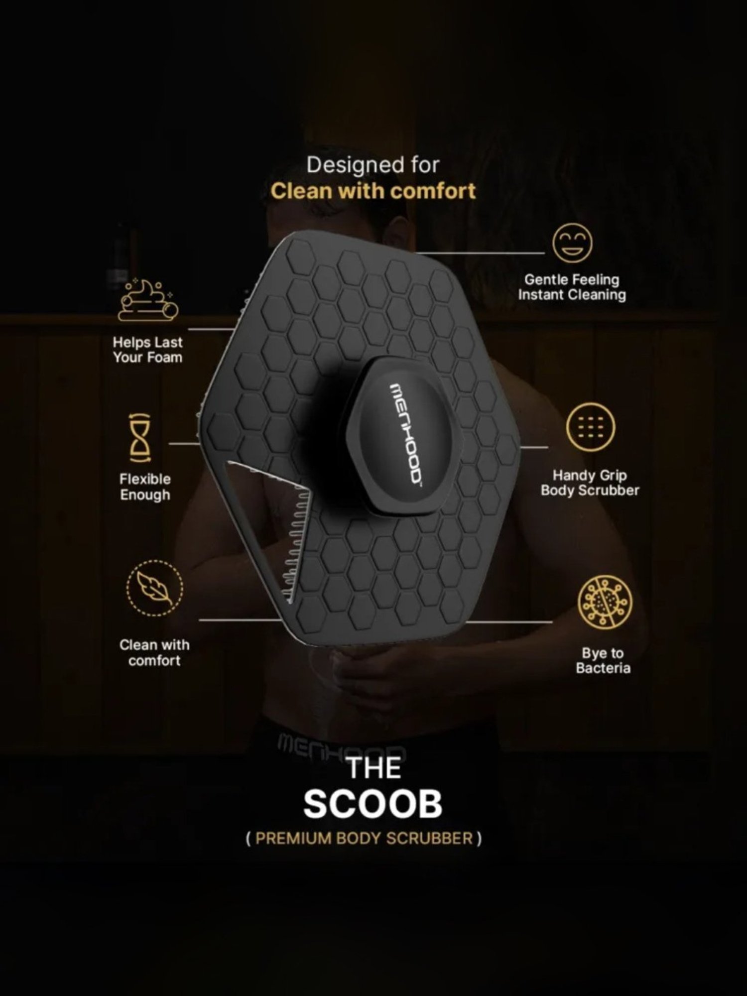 MENHOOD Essential Package 2.0, Trimmer, Pre-Trim Gel, Ball Shower Gel, Razor, Man-Cure Kit & More