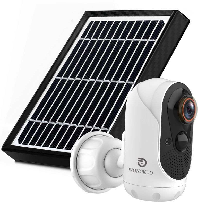 WONGKUO Home Security Camera Outdoor, IP/Network Camera, Wireless Surveillance Security Cameras With 1080P Night Vision/ PIR Motion Detection/ 2-Way Audio/ IP65 Waterproof