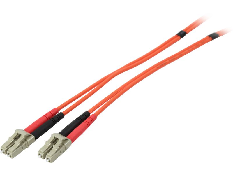 Fiber Optic Cable LC-LC 9/125 Duplex Single-Mode Fiber Cable Yellow 5 meters