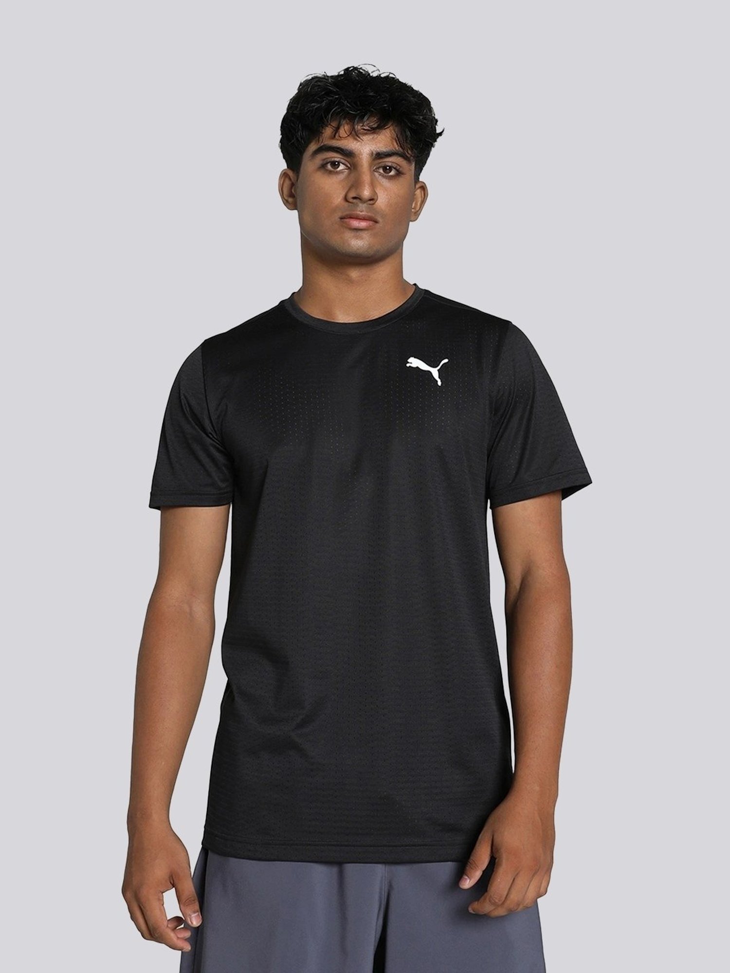 Puma Training Favorites Black Regular Fit Sports T-Shirt