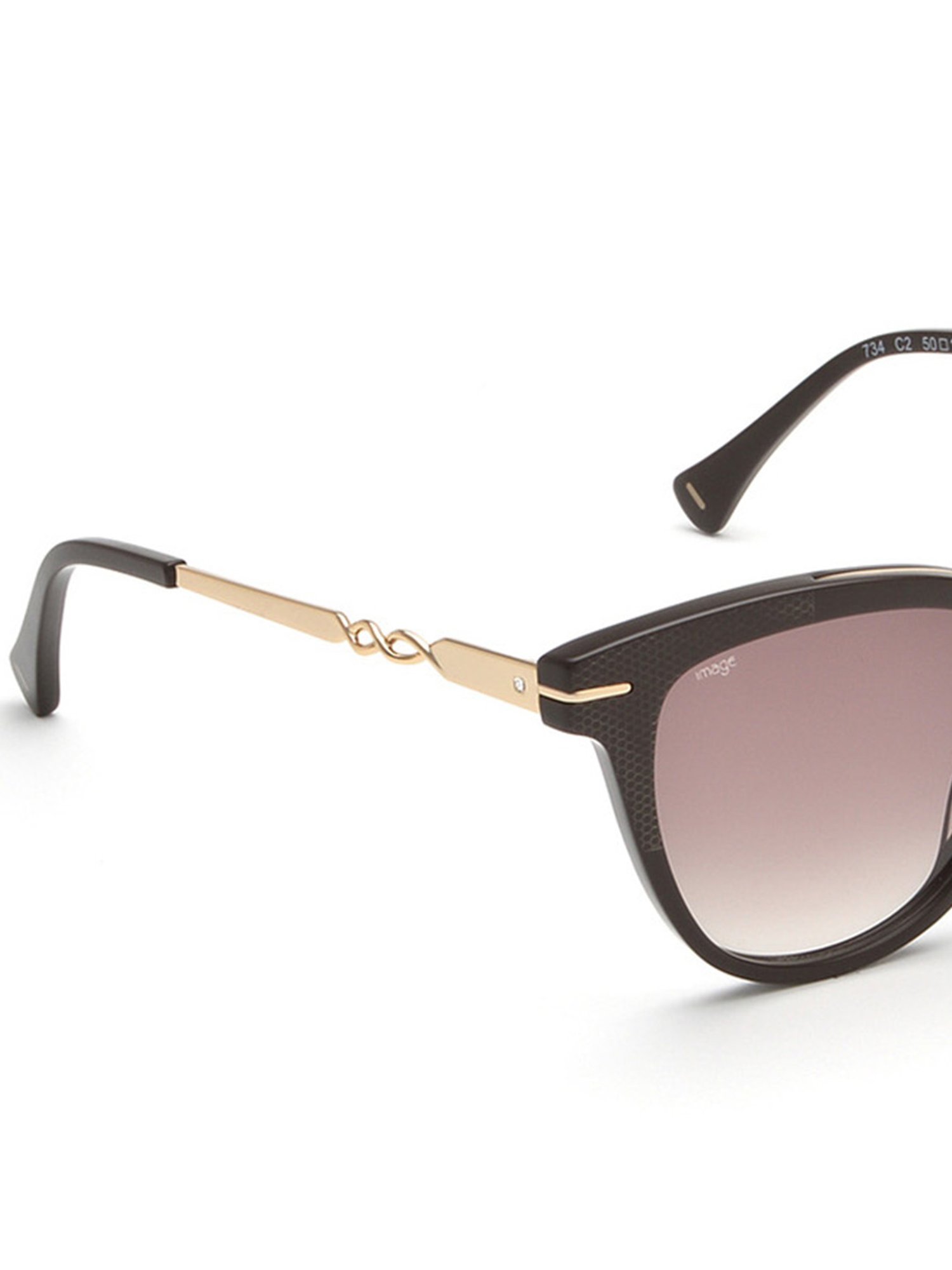 Image IMS734C2SG Brown Oval Sunglasses